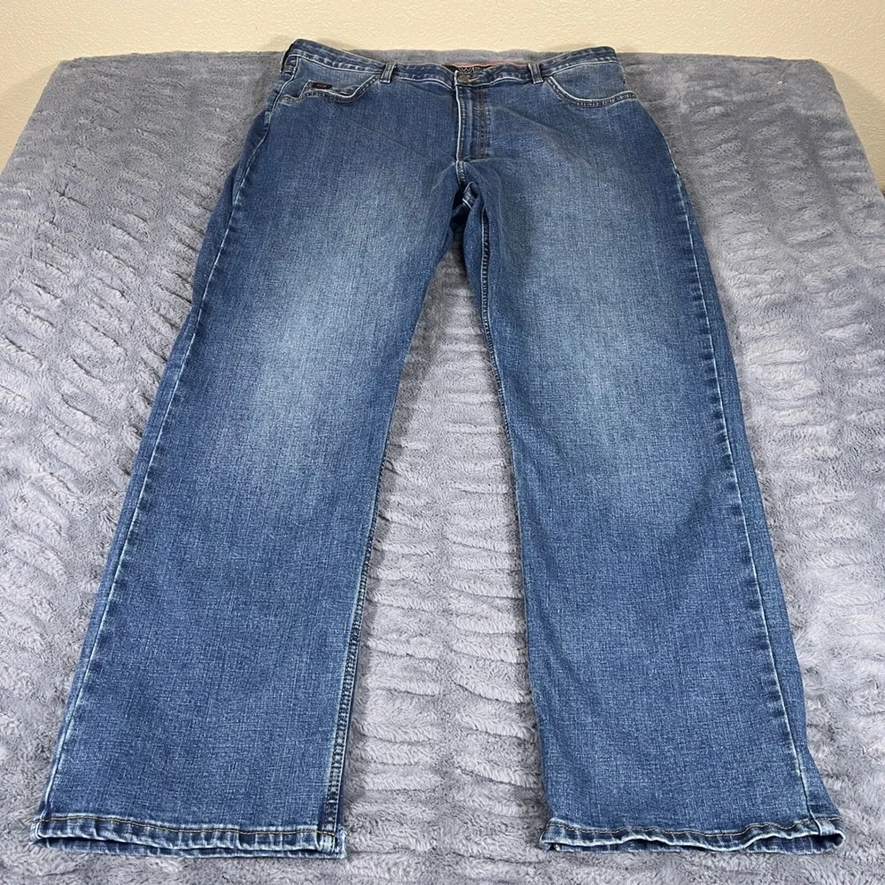 Wrangler 20X Style 01 Relaxed Fit Men's Jeans Medium Wash‎ Blue Denim 40x32